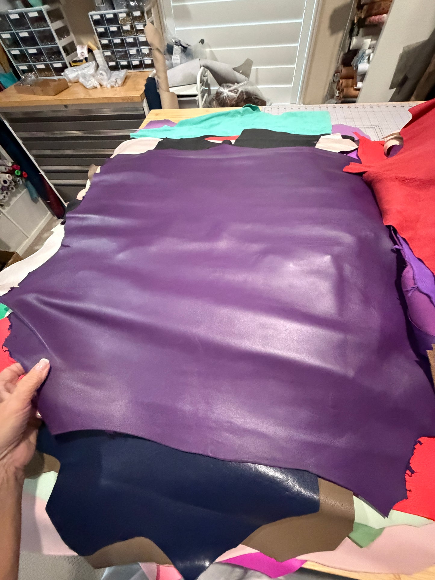 Lamb or Goat Hides - No skiving needed