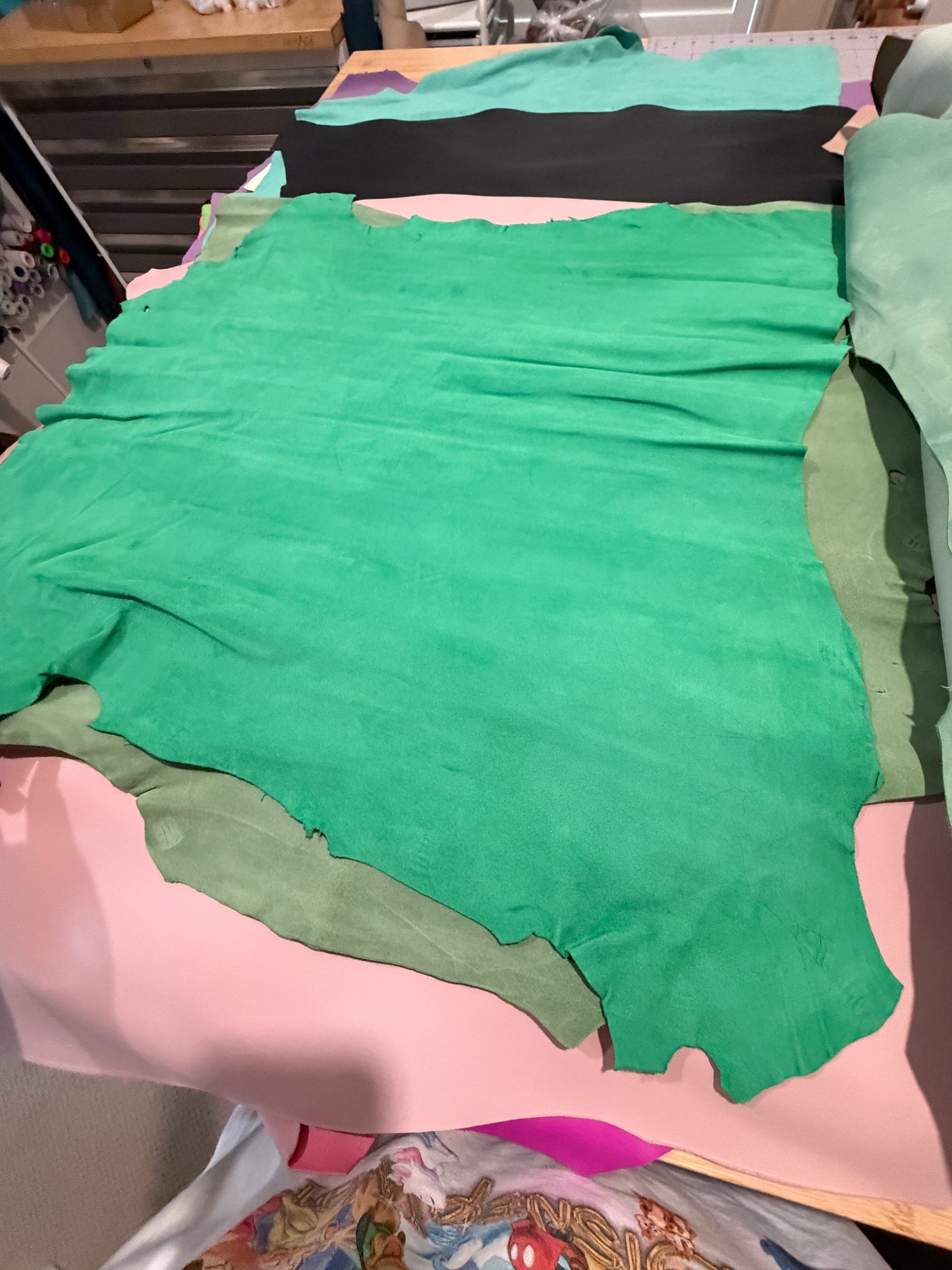 Lamb or Goat Hides - No skiving needed