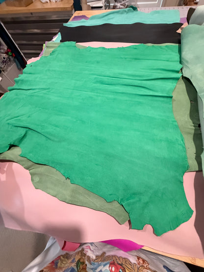 Lamb or Goat Hides - No skiving needed