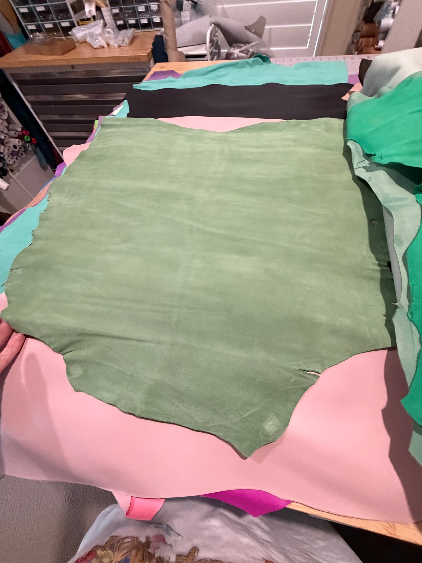 Lamb or Goat Hides - No skiving needed