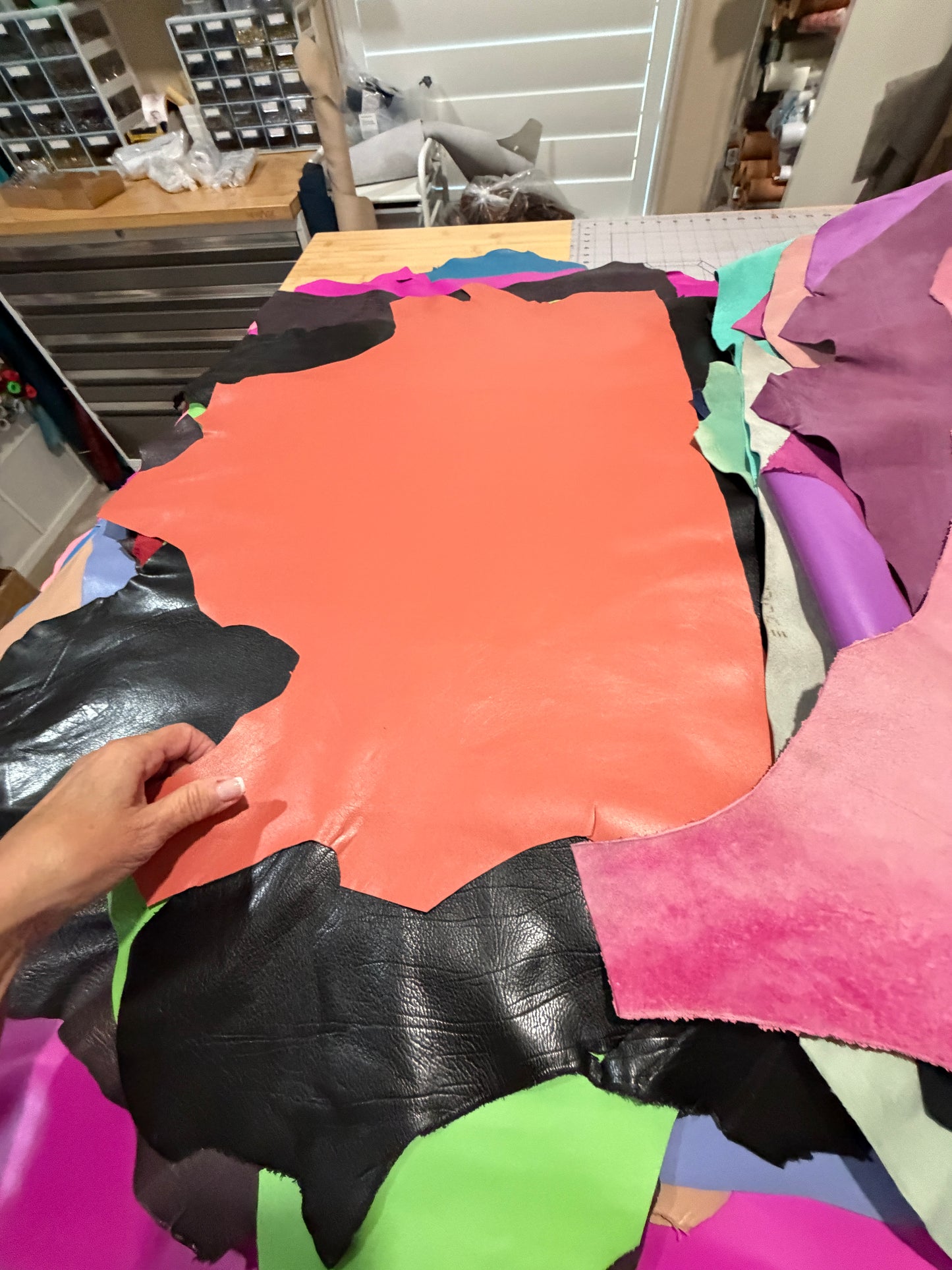 Lamb or Goat Hides - No skiving needed