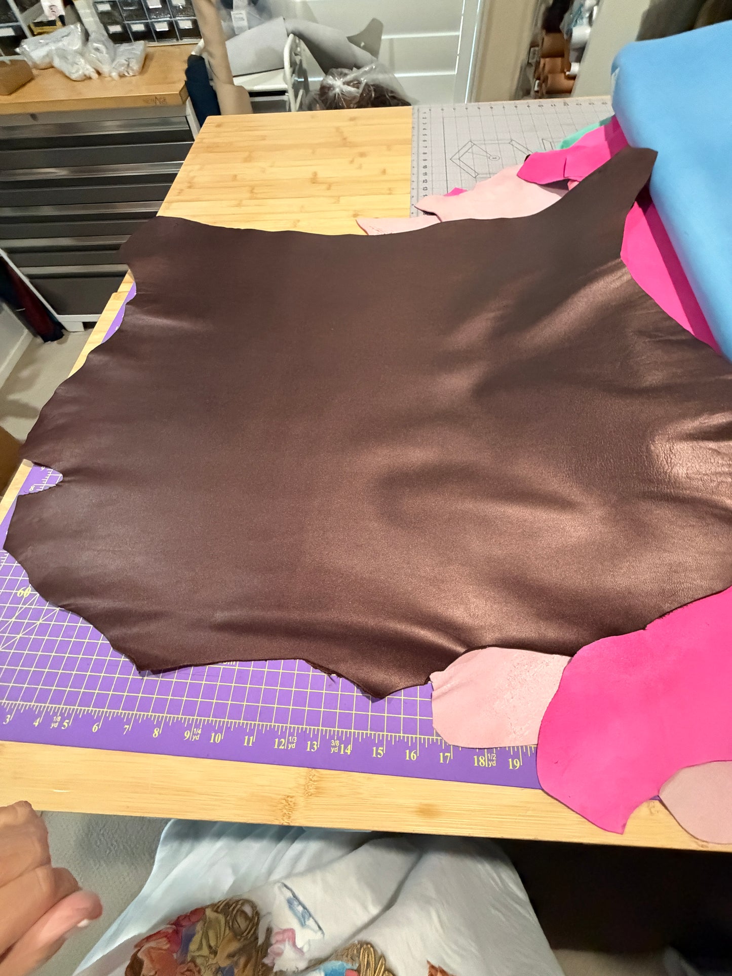 Lamb or Goat Hides - No skiving needed