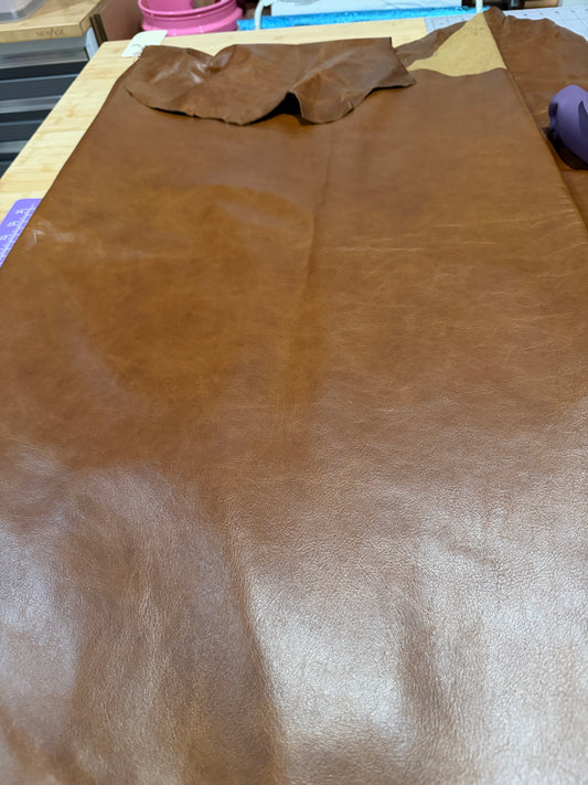 Leather Designer Hide Tan/Brown