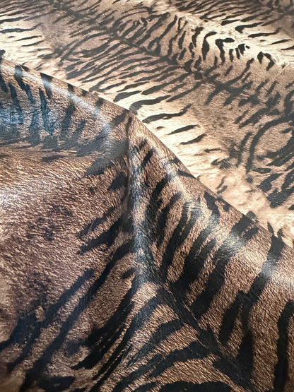 Tiger Print Single Shoulder Multi Brown