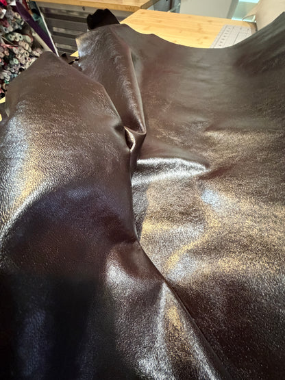 Distressed Goat Skin Leather