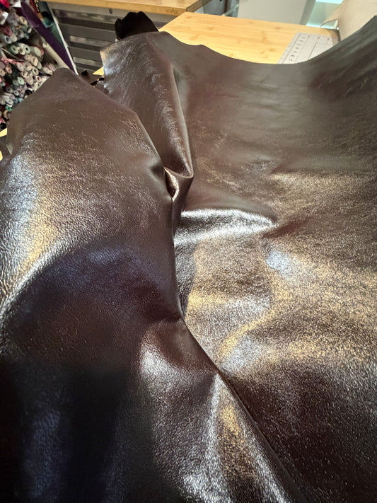 Distressed Goat Skin Leather
