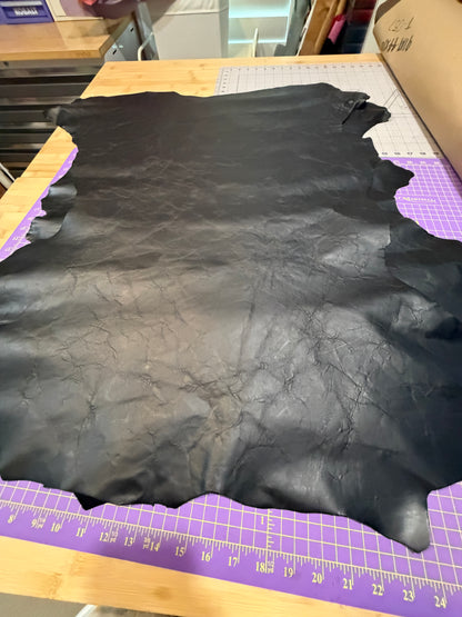 Distressed Goat Skin Leather