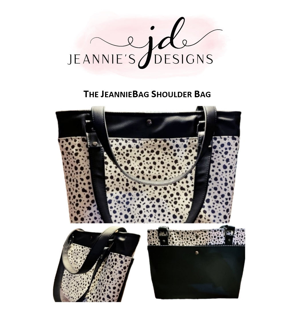 The JeannieBag Shoulder Bag Pattern - Digital Download