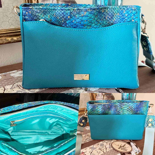 The Zynah Crossbody Handbag Leather