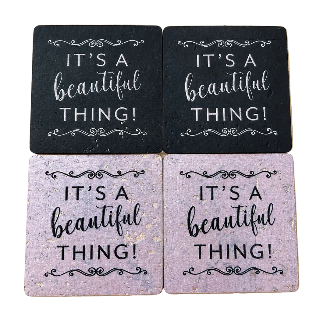 "It's a Beautiful Thing" Cork Tag