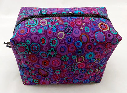 Boxy Cosmetic bag | Paperweight Travel Makeup Case | Travel Accessory