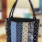 Diaper Bag Tote Bag | Bee Inspired Creative fabric Patchwork