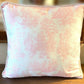 Cottage Chic Throw Pillow Cover Cording Pink White Toile Ticking Stripe fabric Zippered