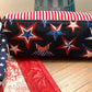 Necessary Clutch Wallet NCW Organizer Credit Cards Zippered Classic Red White Blue Patriotic