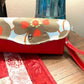 Ready to Ship Necessary Clutch Wallet NCW Organizer Credit Cards Zippered Amy Butler Lotus fabric