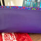Ready to Ship Necessary Clutch Wallet NCW Organizer Credit Cards Zippered Purple Passion