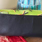 Ready to Ship Necessary Clutch Wallet NCW Organizer Credit Cards Zippered Black Vinyl Tennis Anyone?