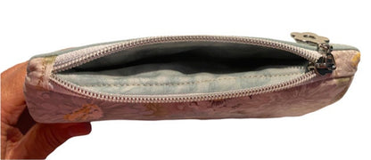 Ladies Wallet Organizer Seafoam Vinyl Sanctuary fabrics Marilyn Wallet
