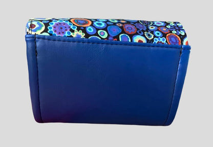 Ready to Ship Necessary Clutch Wallet Mini NCW Organizer Credit Cards Zippered Blue Black Kaffe Paperweight