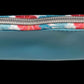 Ready to Ship Ladies Pouch Wallet Zippered Aqua Teal Vinyl