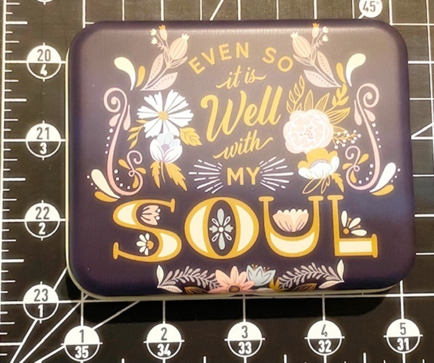 Even so it is Well with my Soul Tin Gift Storage