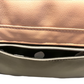 Black Pink Faux Leather Medium Bag with Polkadot Interior Shambala Agustina