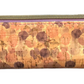 Purple Beige Gold Fleck Cork Pencil Cosmetic Case