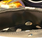 Black Pink Faux Leather Medium Bag with Polkadot Interior Shambala Agustina