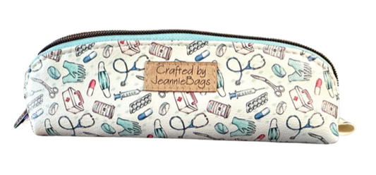Pencil Case for Purse Backpack Medical Personnel Nurse Doctor Medical Assistant