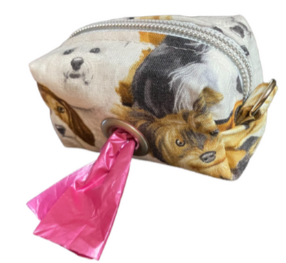 Doggie Poop Bag Holder with Swivel Clasp
