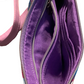 Zip 'N Go Crossbody Bag Psychedelic Vinyl Purple