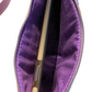 Zip 'N Go Crossbody Bag Psychedelic Vinyl Purple